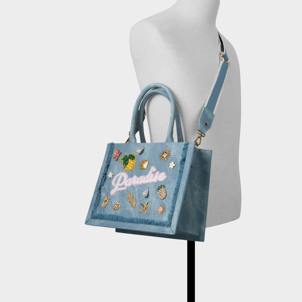 Denim Paradisetotee in Denim - Satchel bag | Aldo