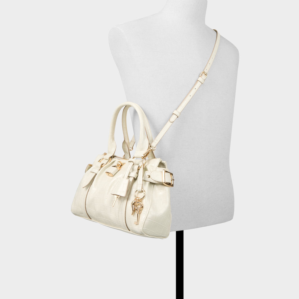 White Alosaa in White - Satchel bag | Aldo