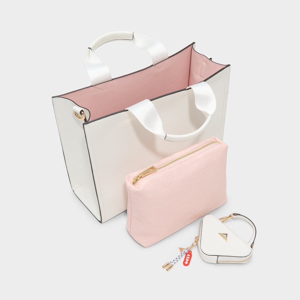 White Mtl72toteex White Women's Tote & Satchel bags - Satchel bag | Aldo