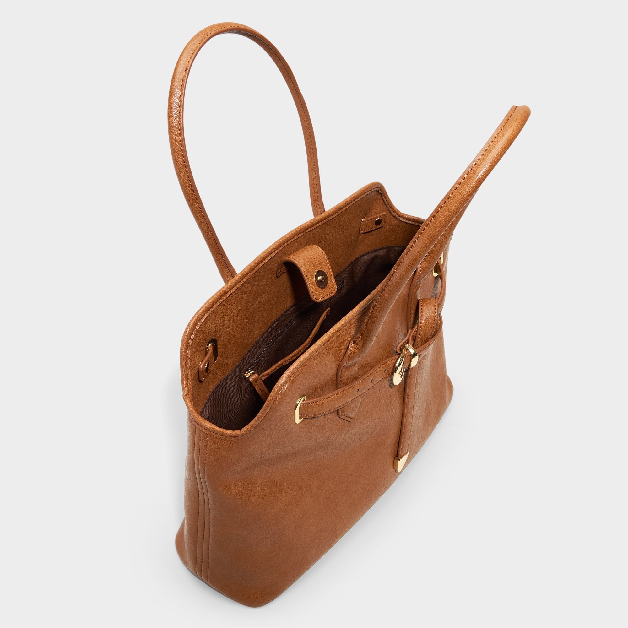 Tan Eevangeliaax in Tan - Satchel bag | Aldo