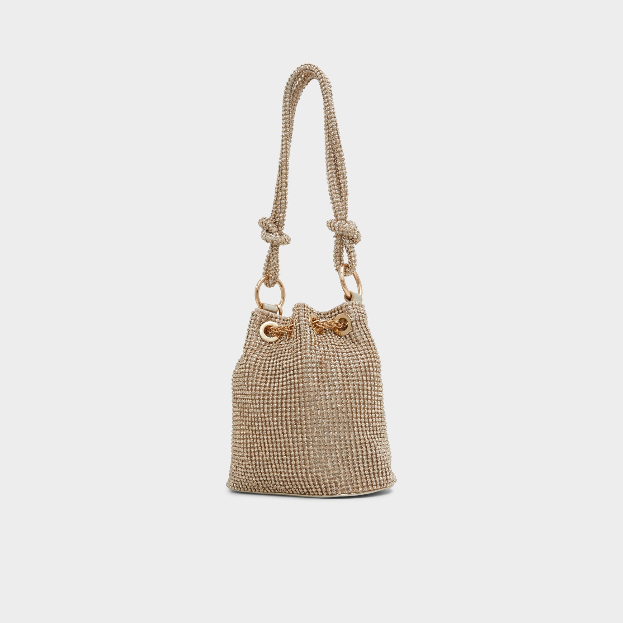 Gold Marvelax Gold Women's Top Handle Bags - Bucket bag | Aldo