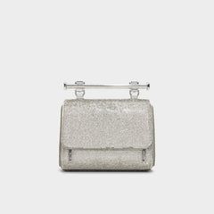 Silver Blingchic Silver Women's Clutches & Evening bags - Top handle bag | Aldo