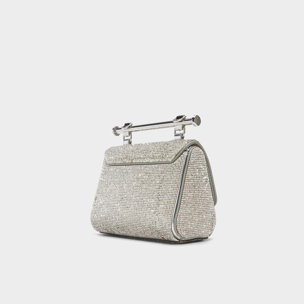 Silver Blingchic Silver Women's Clutches & Evening bags - Top handle bag | Aldo