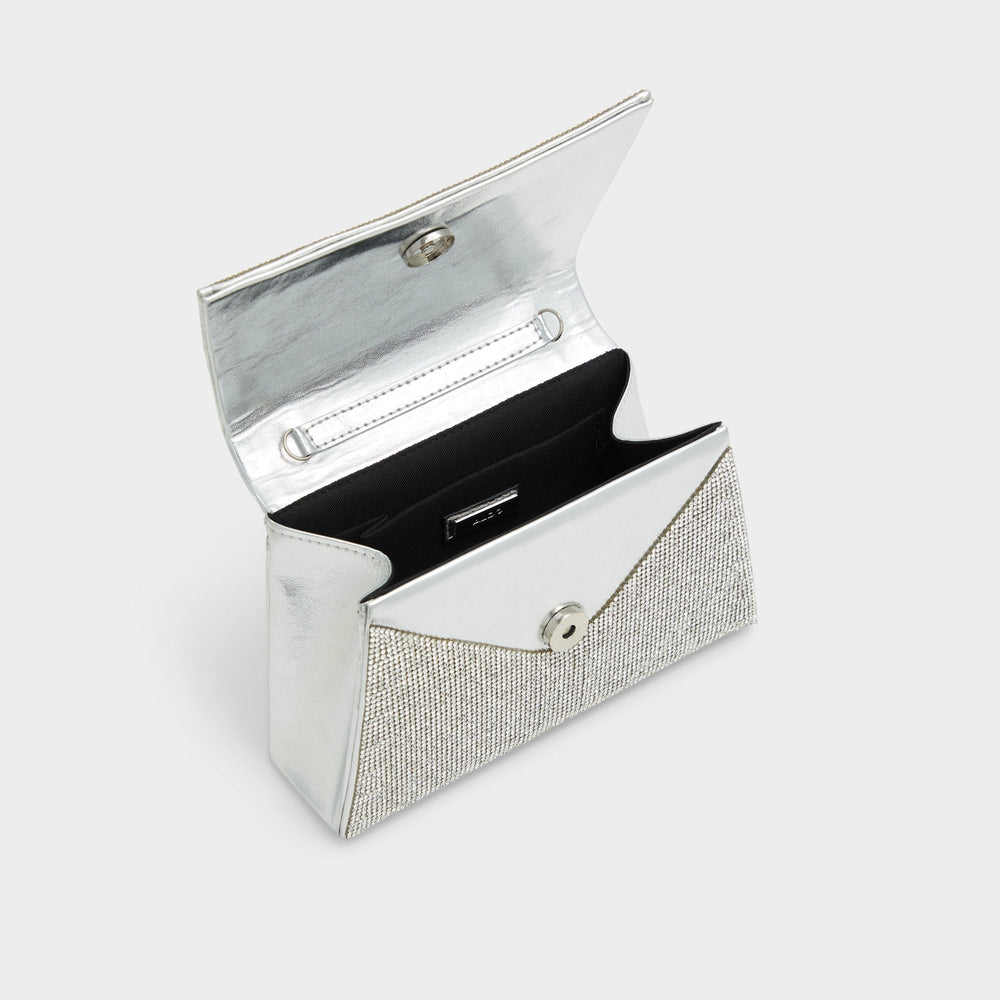 Silver Felisiax Silver Women's Top Handle Bags - Top handle bag | Aldo