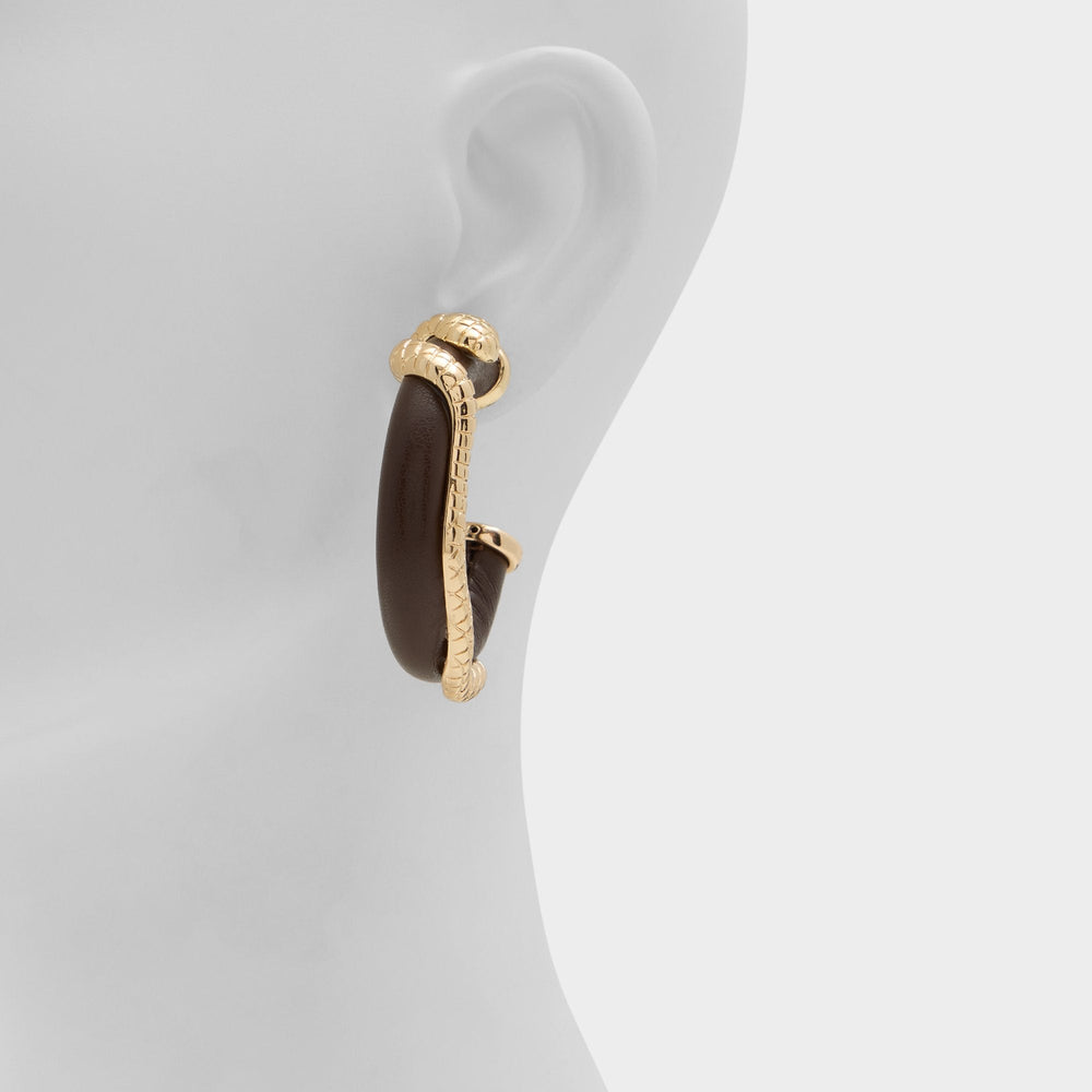 Light brown Snakella in Light Brown - Earrings | Aldo