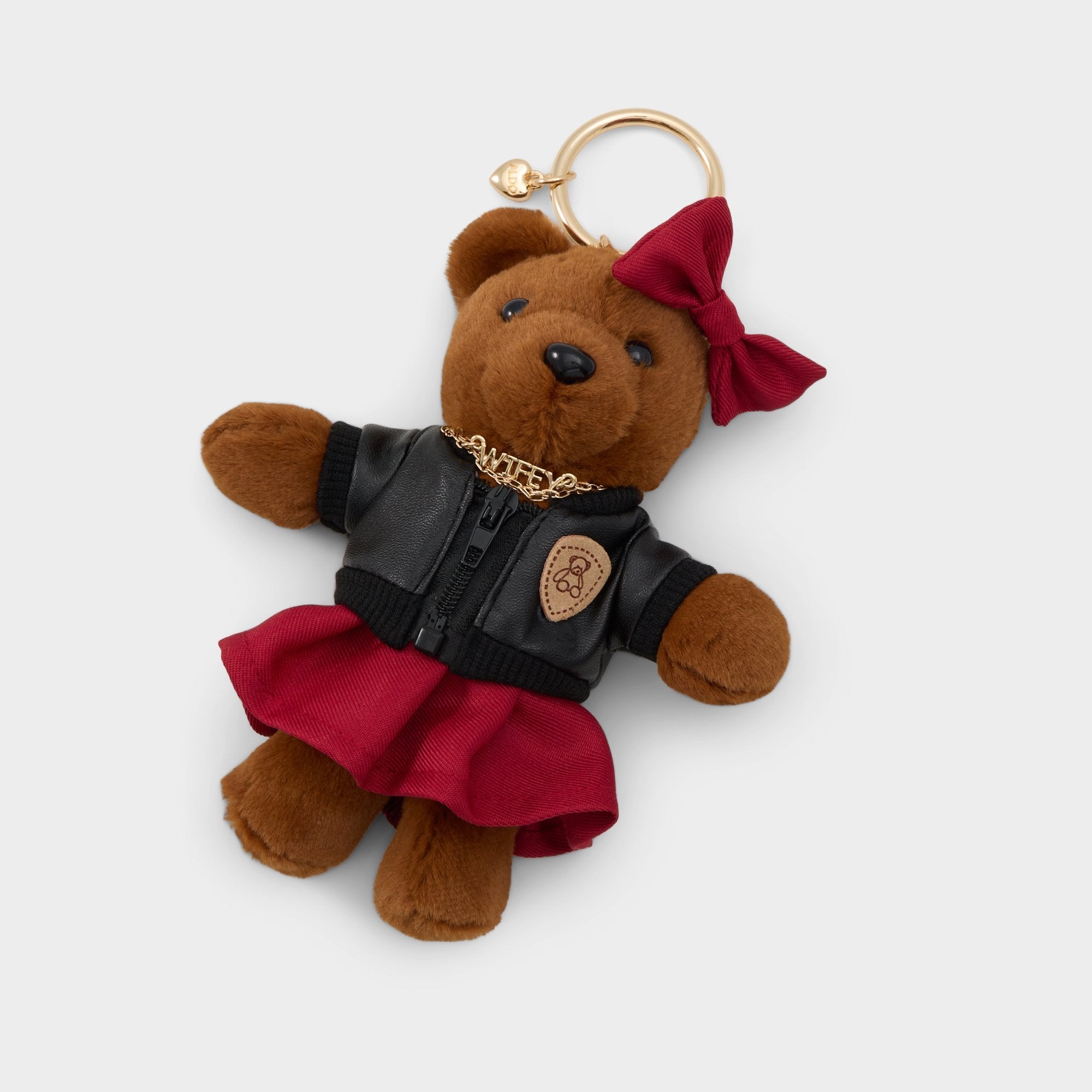 Light brown Honeybun in Light Brown - Bag charm | Aldo