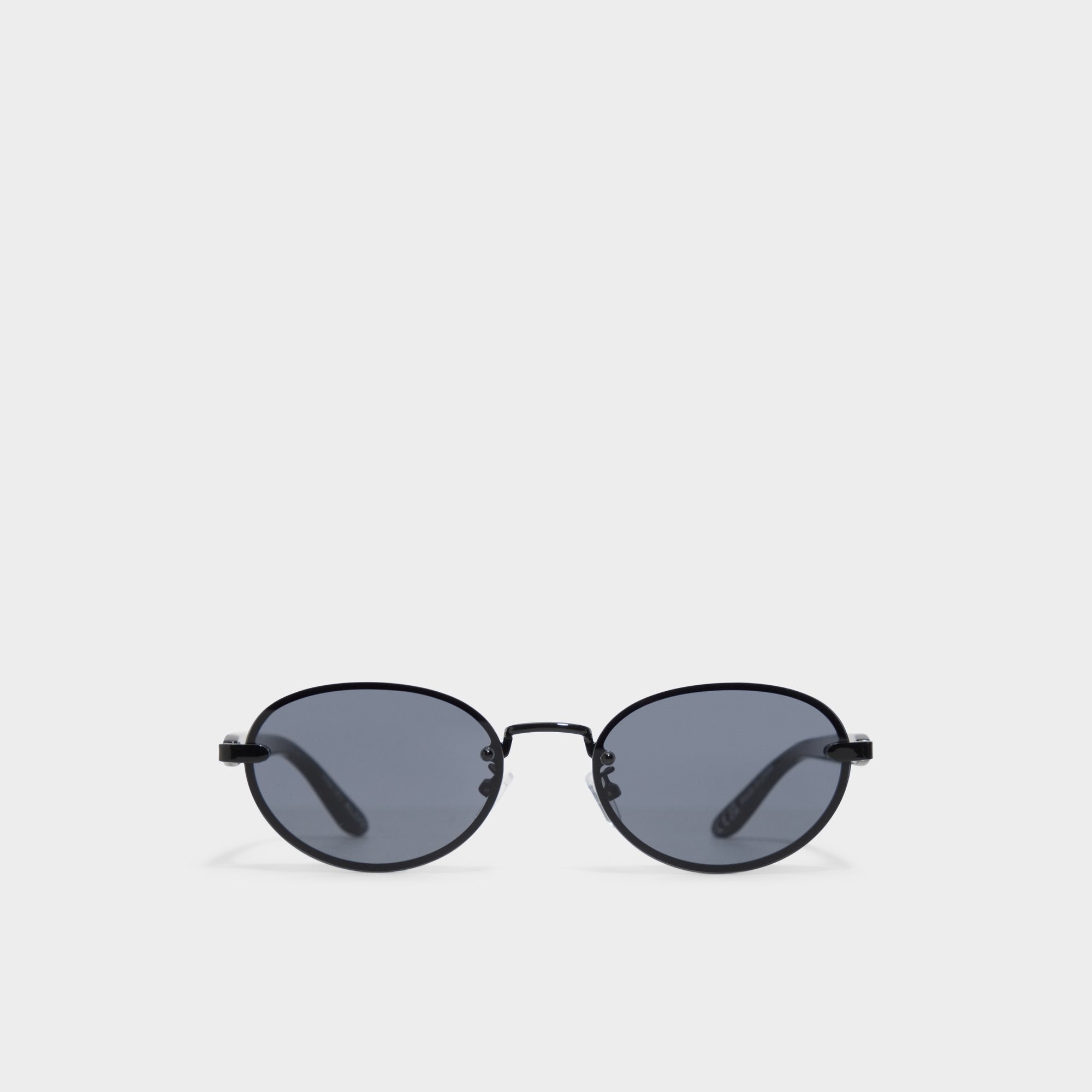 Black Alicee in Black - Oval sunglasses | Aldo