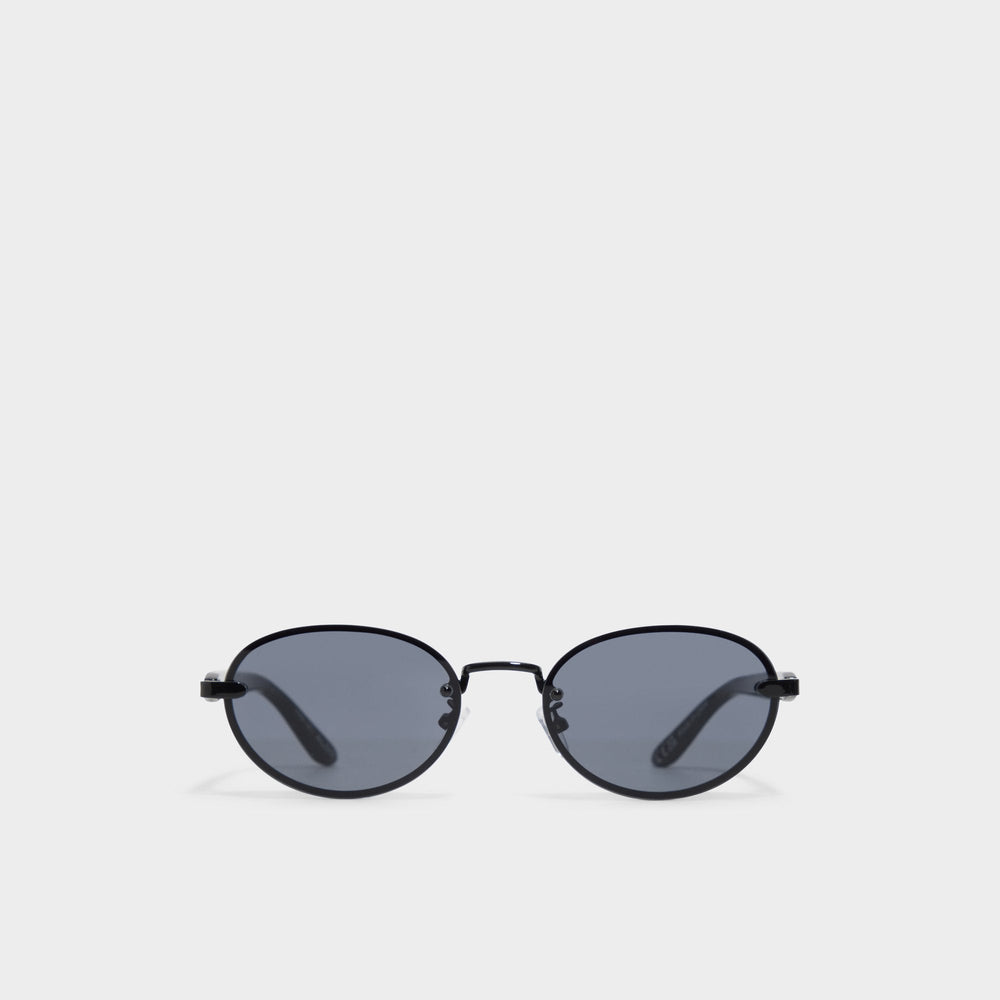 Black Alicee in Black - Oval sunglasses | Aldo
