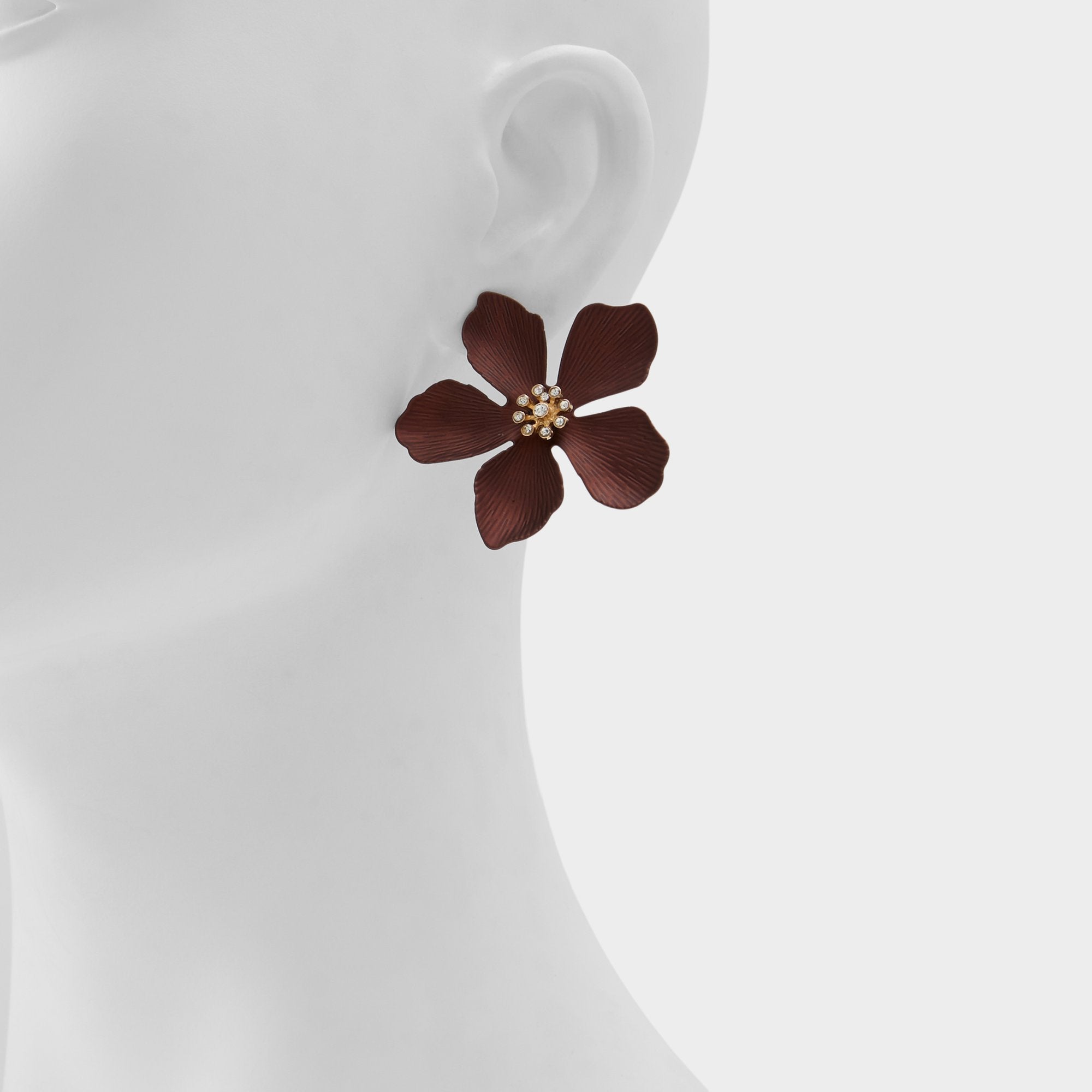 Brown Maflorra in Brown - Statement earrings | Aldo
