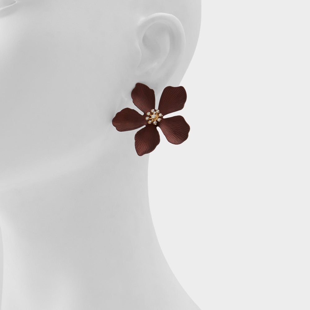 Brown Maflorra in Brown - Statement earrings | Aldo