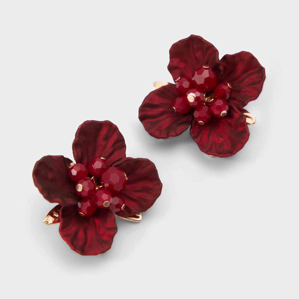 Bordo Bamey in Bordo - Statement earrings | Aldo