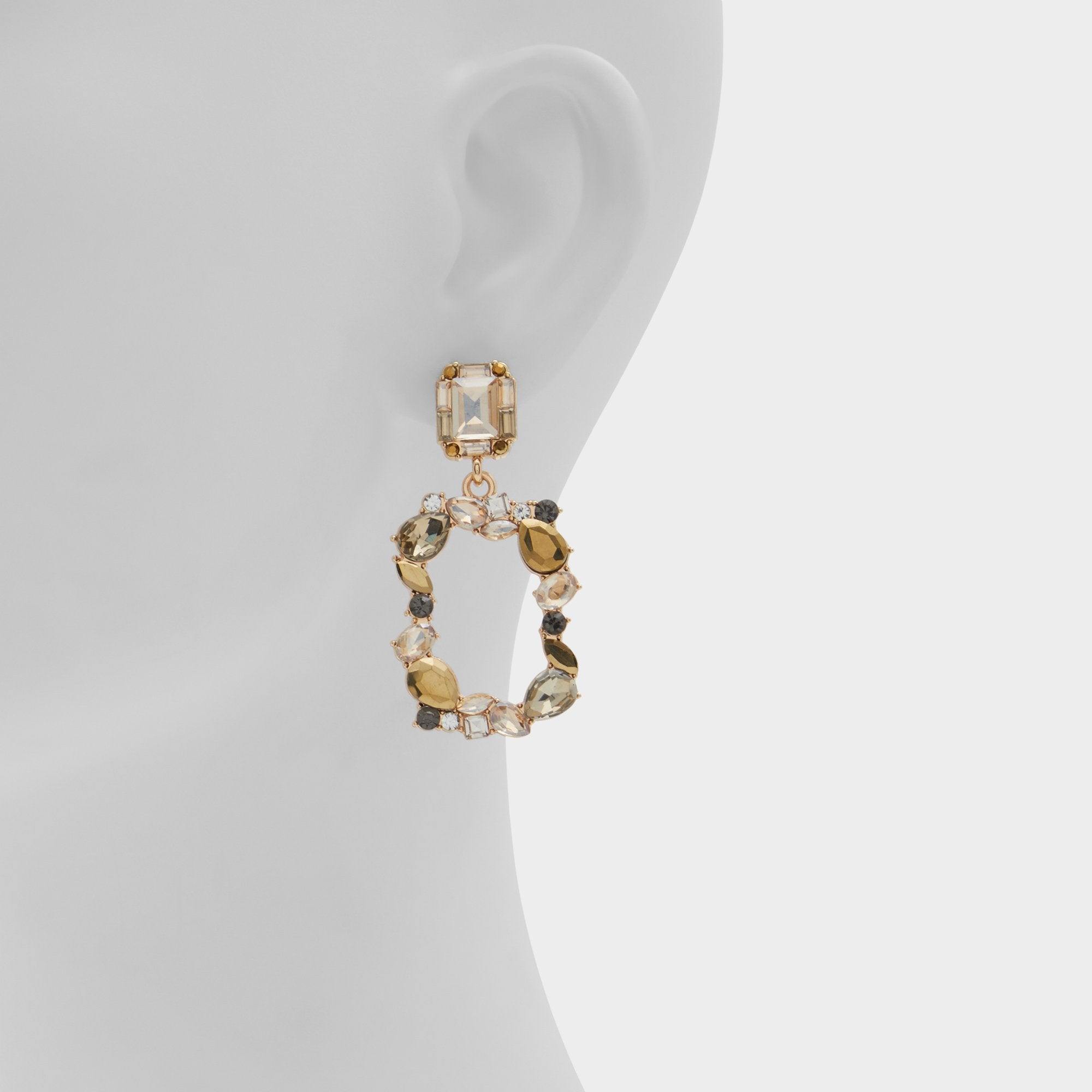 Champagne Lamasax in Champagne - Chandelier earrings | Aldo