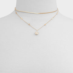 Gold/clear multi Teardrop Gold/Clear Multi Women's Necklaces - Necklace | Aldo