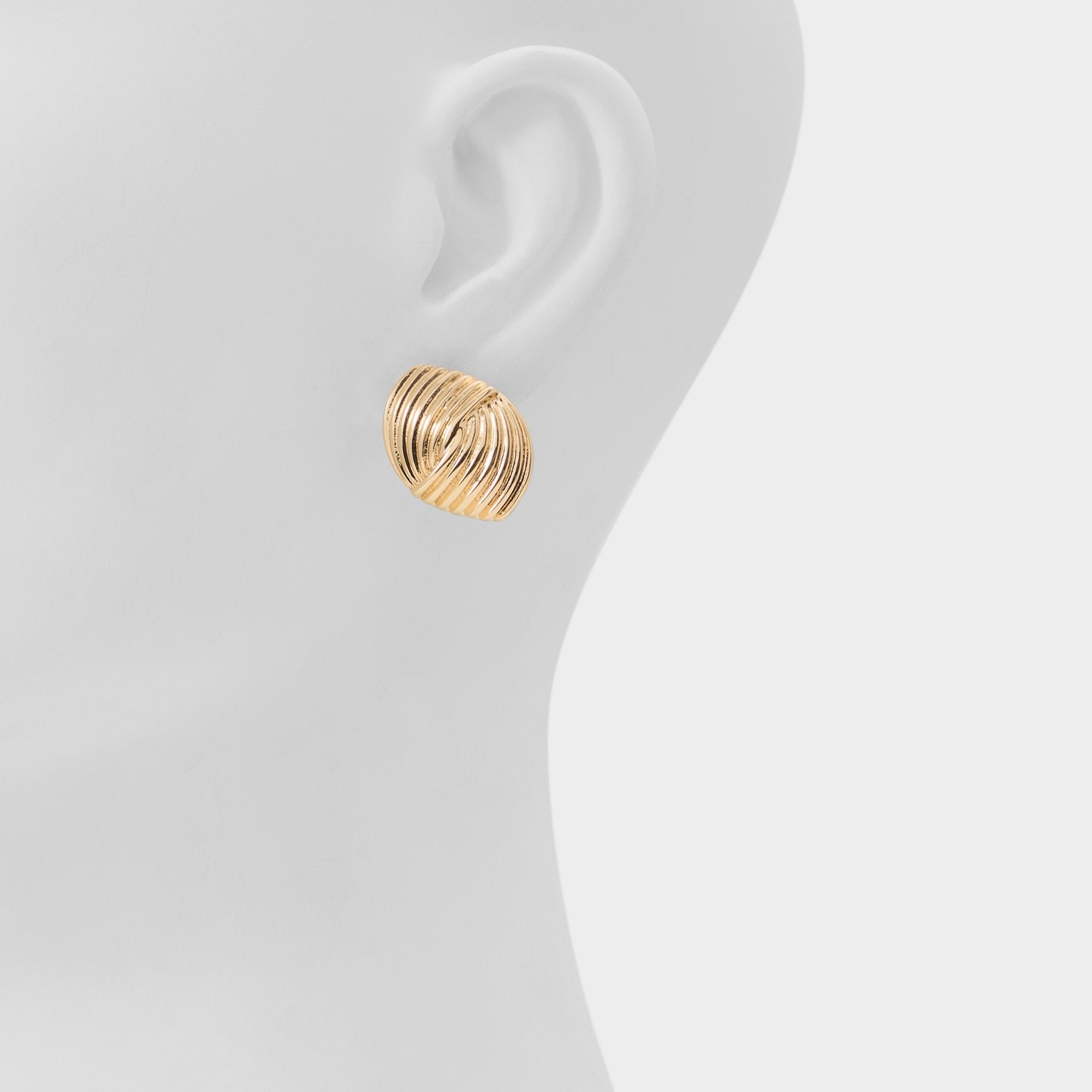 Gold Buttons in Gold - Button earrings | Aldo