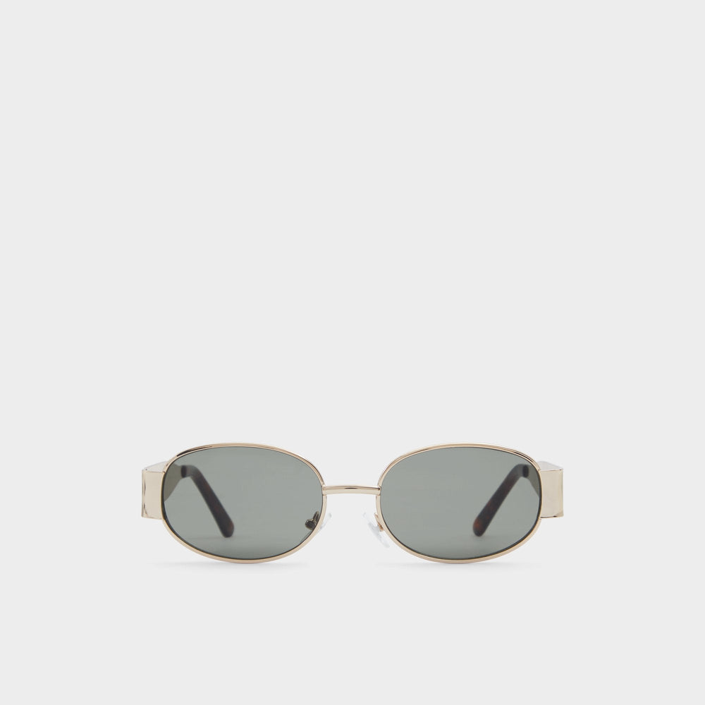 Gold Unirerin Gold Women's Round - Round sunglasses | Aldo