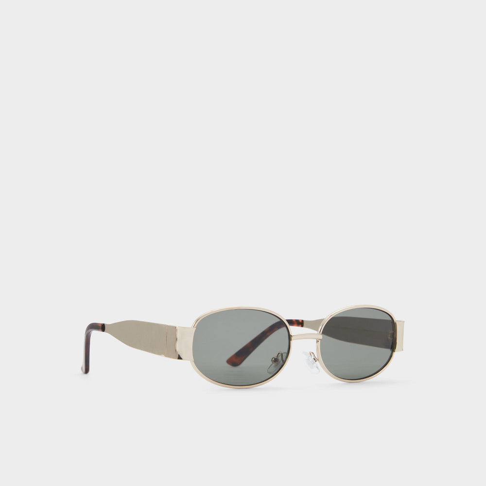 Gold Unirerin Gold Women's Round - Round sunglasses | Aldo