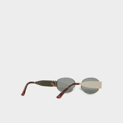 Gold Unirerin Gold Women's Round - Round sunglasses | Aldo