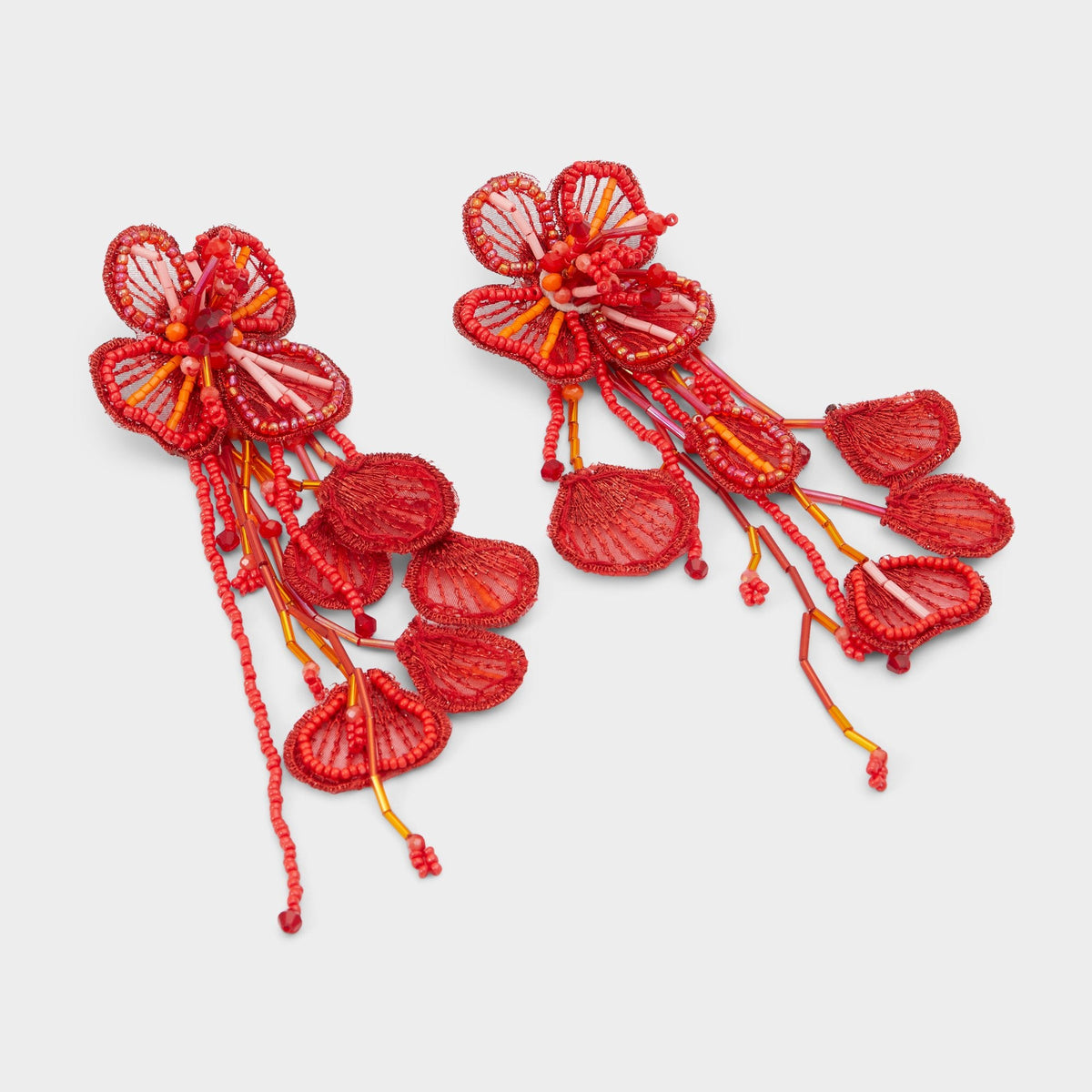Red Rosellia Red Women's Earrings - Chandelier earrings | Aldo