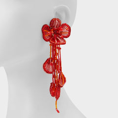 Red Rosellia Red Women's Earrings - Chandelier earrings | Aldo