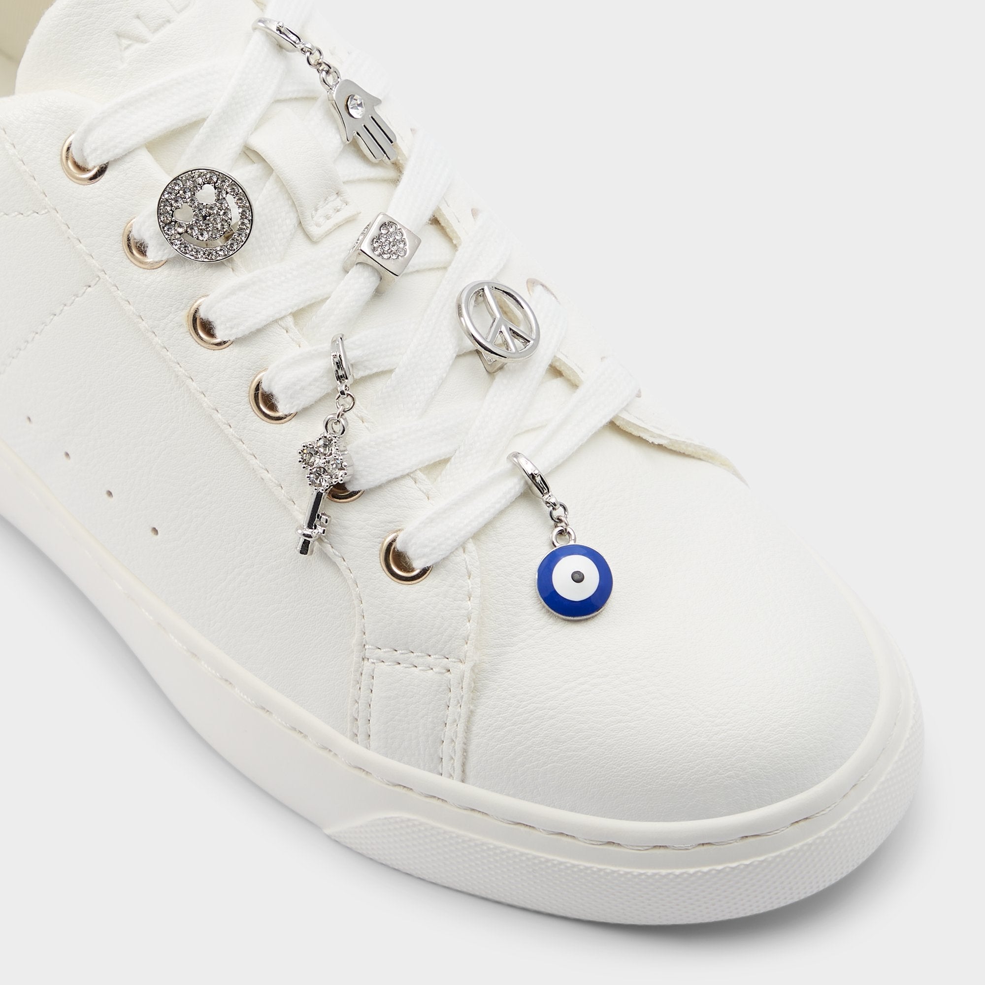 Silver/Clear Multi Lacecharms Silver/Clear Multi Women's Shoe Charms & Laces - Shoe charms | Aldo