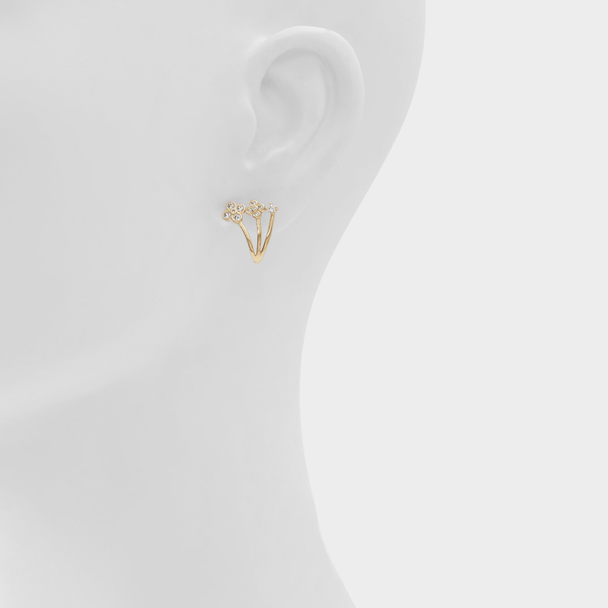 Gold/Clear Multi Asieweth Gold/Clear Multi Women's Earrings - Earrings | Aldo