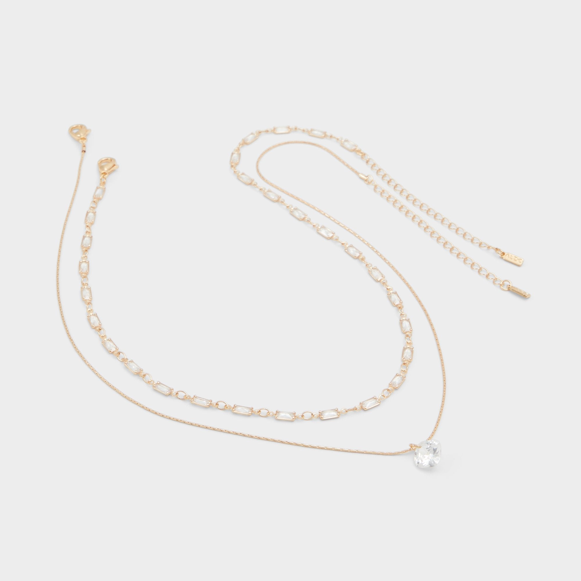 Gold/Clear Multi Flein Gold/Clear Multi Women's Necklaces - Layered necklace | Aldo