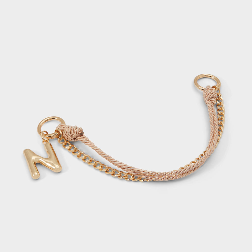 Gold Alphabet Gold Women's Bag Charms & Keychains - Bag charm | Aldo