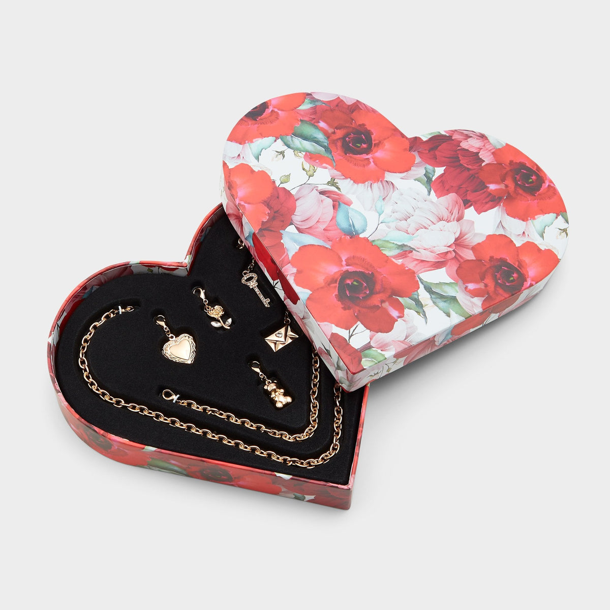 Gold/Clear Multi Bemyvalentine Gold/Clear Multi Women's Specialty - Necklace & bracelet set | Aldo