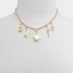 Gold/Clear Multi Bemyvalentine Gold/Clear Multi Women's Specialty - Necklace & bracelet set | Aldo