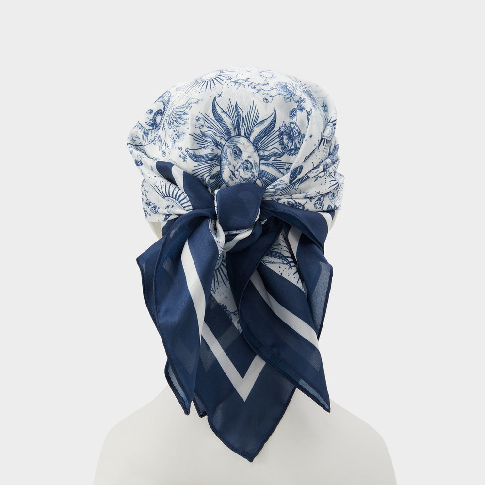 Navy Wilse Navy Women's Scarves - Scarf | Aldo