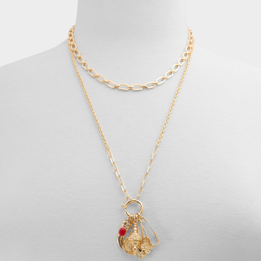 Gold Bellari in Gold - Charm necklace | Aldo