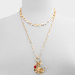 Gold Bellari in Gold - Charm necklace | Aldo