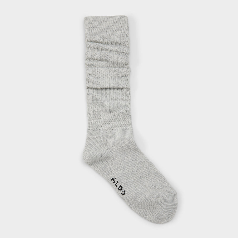 Grey Slouchie in Grey - Socks | Aldo