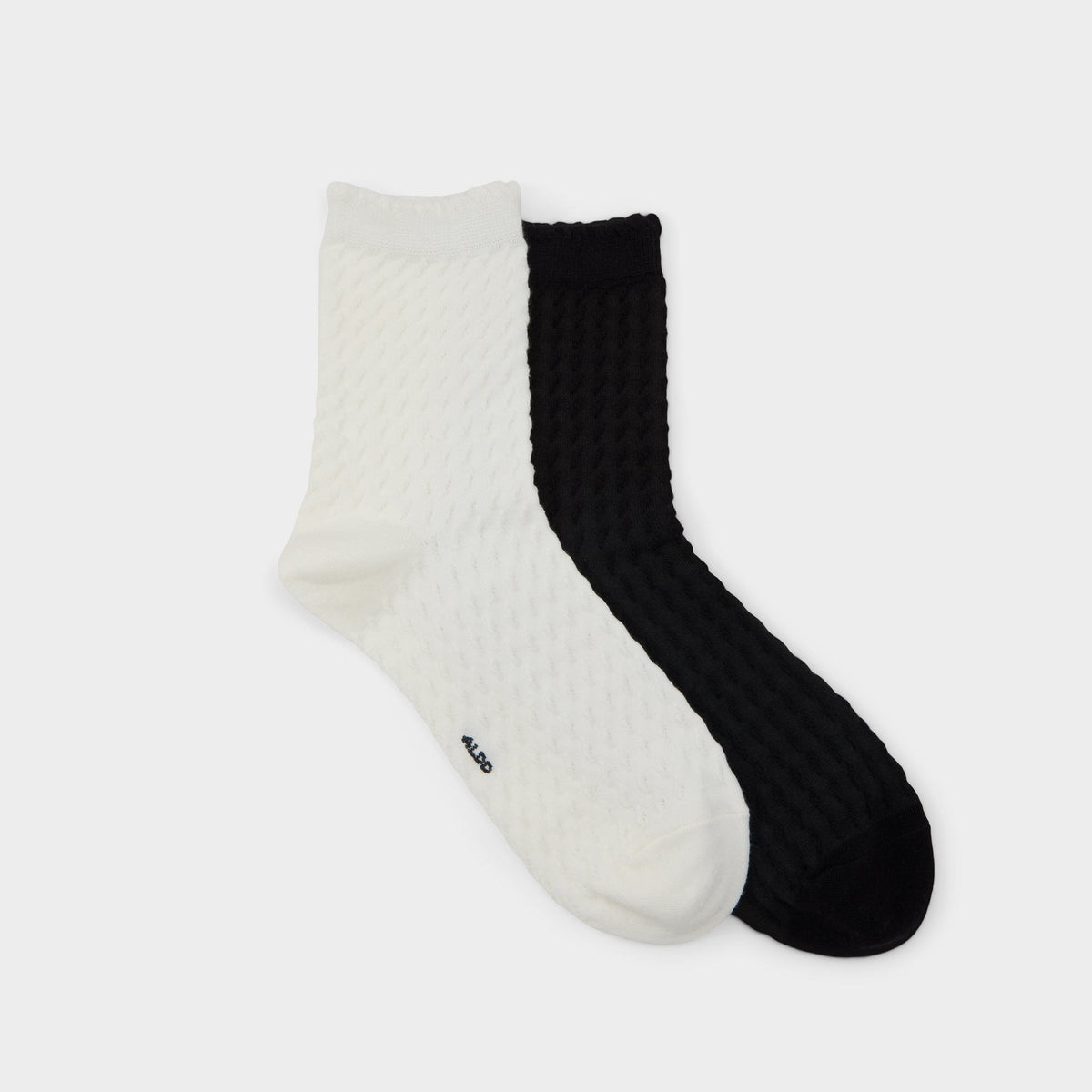 Black/white Lacy in Black White - Socks | Aldo