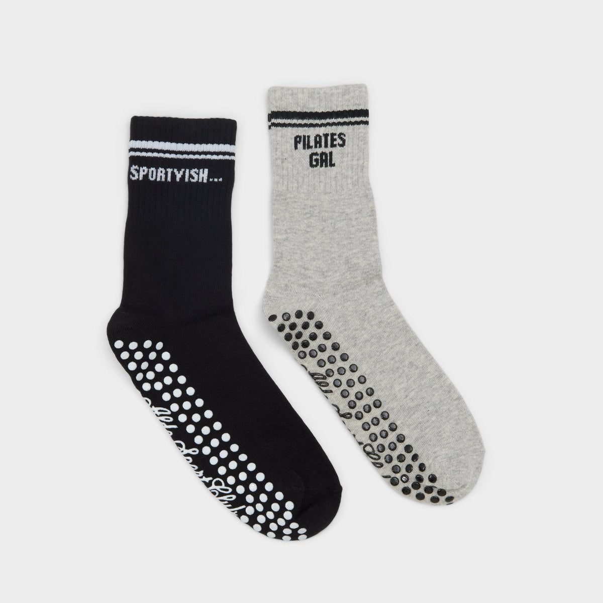 Grey Pilatesclub in Grey - Pilates socks | Aldo