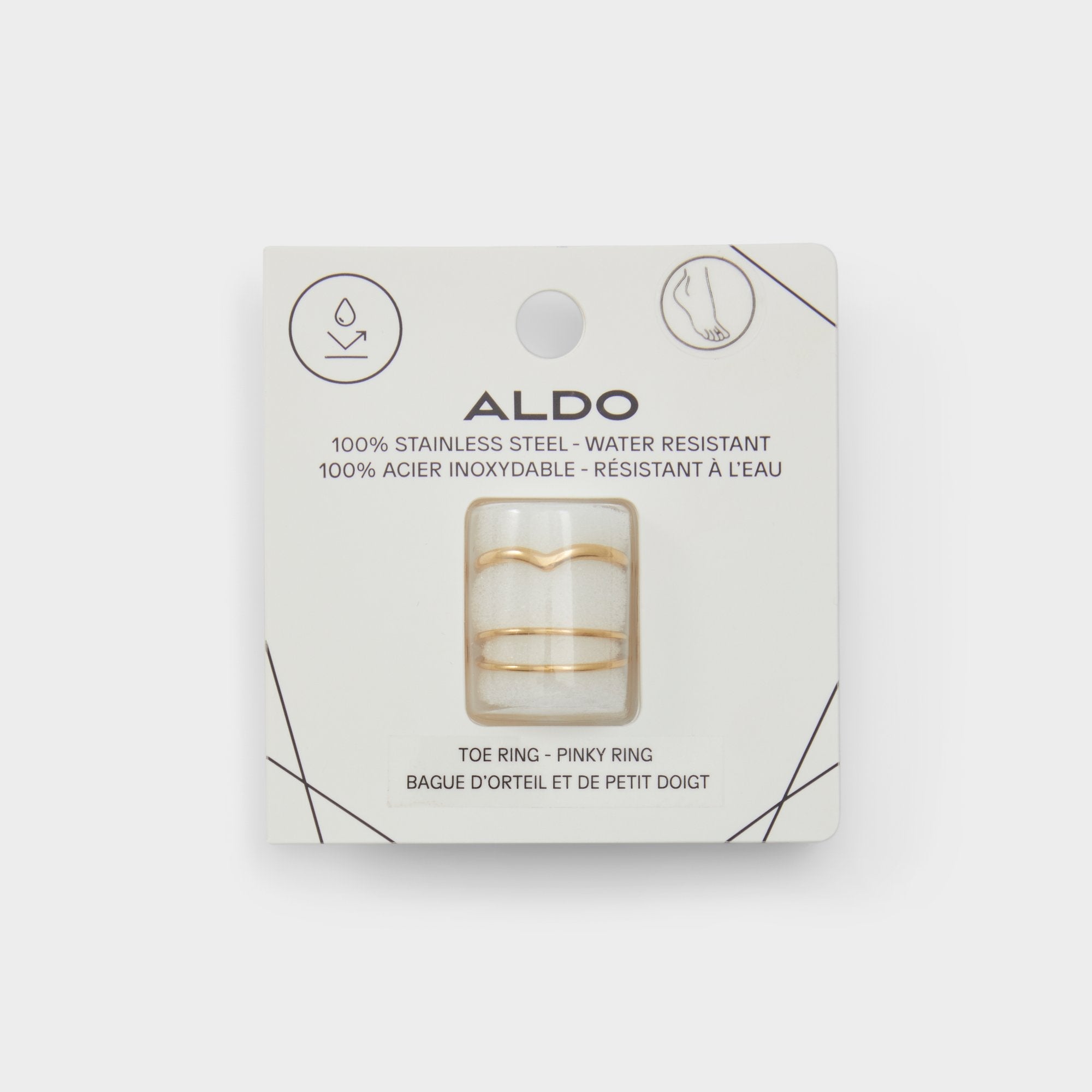 Gold Ardgowan Gold Women's Stainless Steel - Toe ring | Aldo