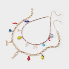 Red Amalfie Red Women's Necklaces - Charm necklace | Aldo