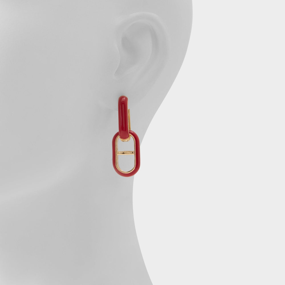 Red Alalaegyn in Red - Hoop earrings | Aldo