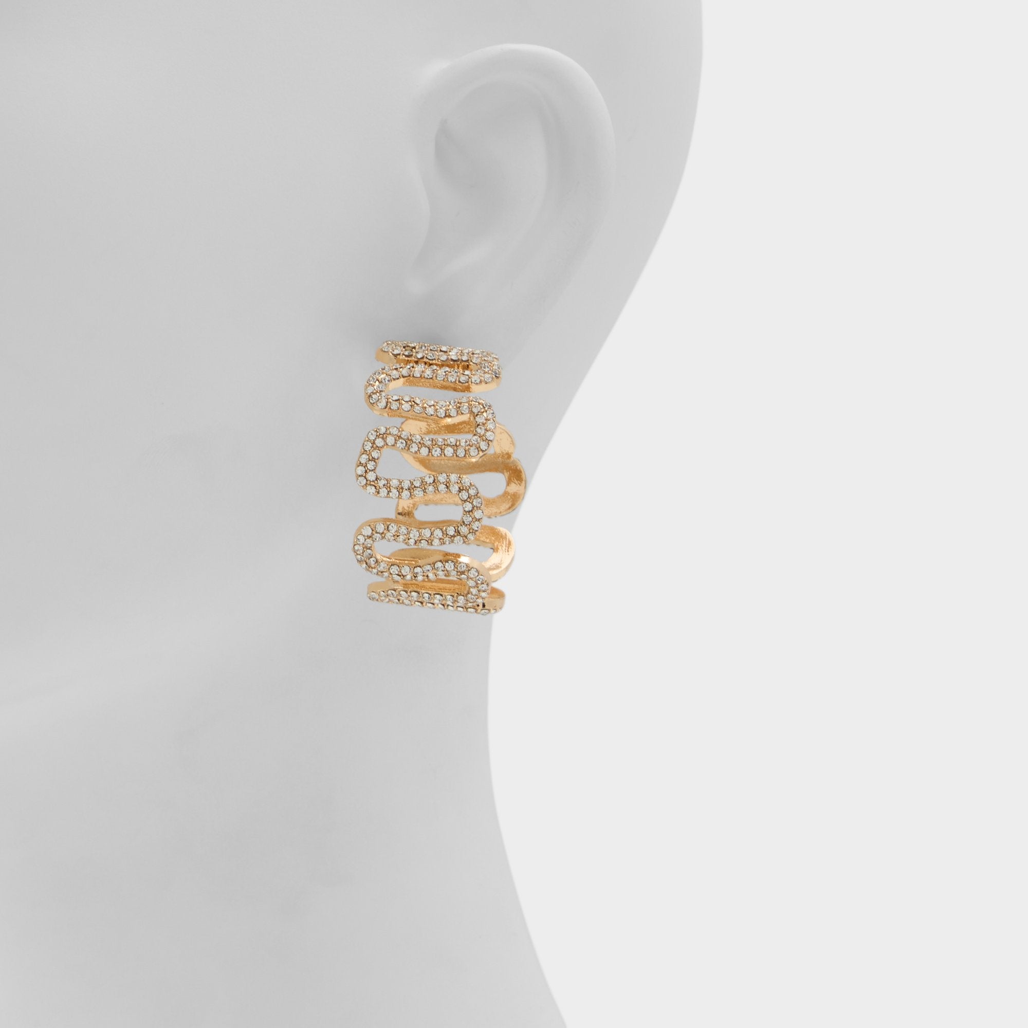 Gold/Clear Multi Estele in Gold Clear Multi - Hoop earrings | Aldo