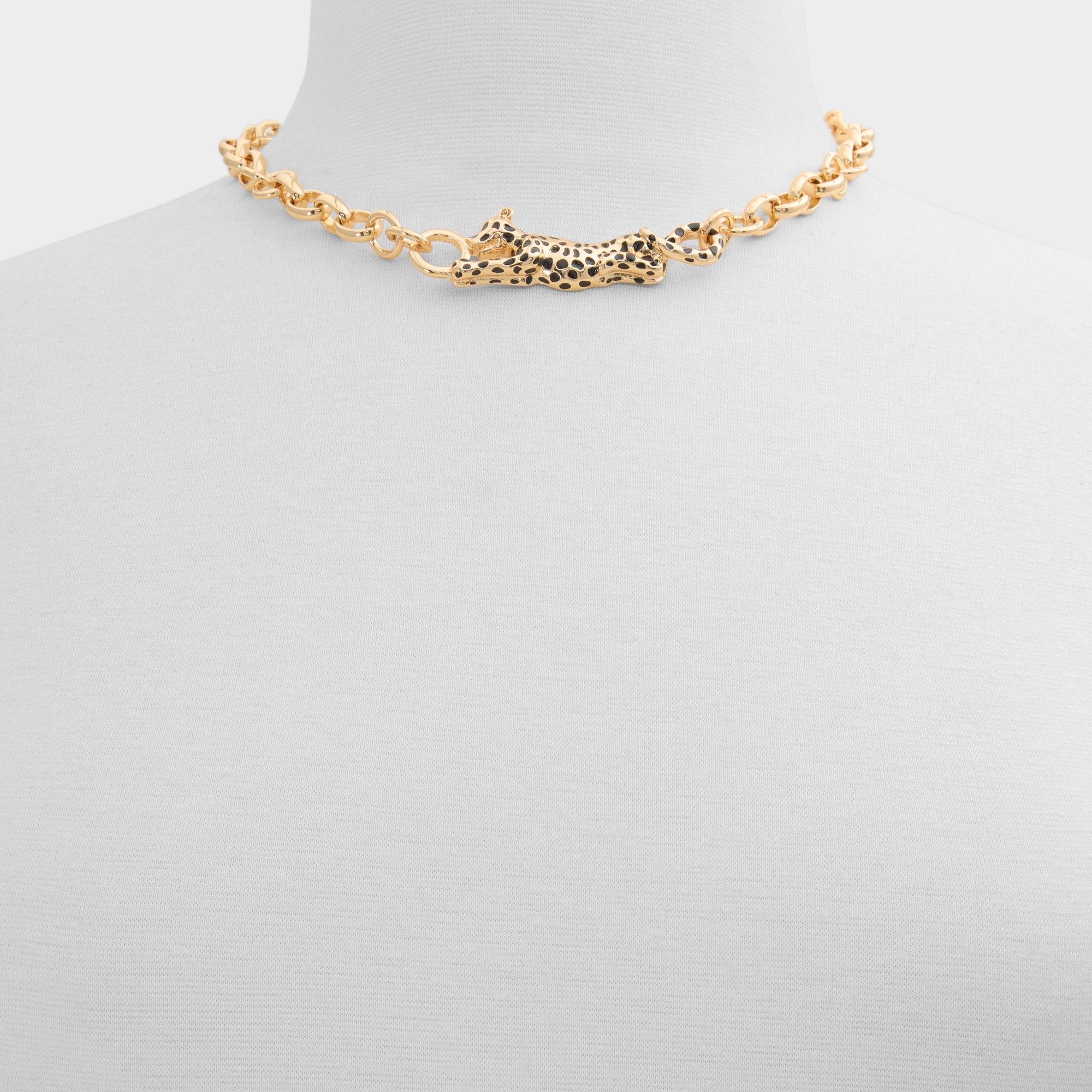 Black/gold multi Panthere in Black Gold Multi - Pendant necklace | Aldo