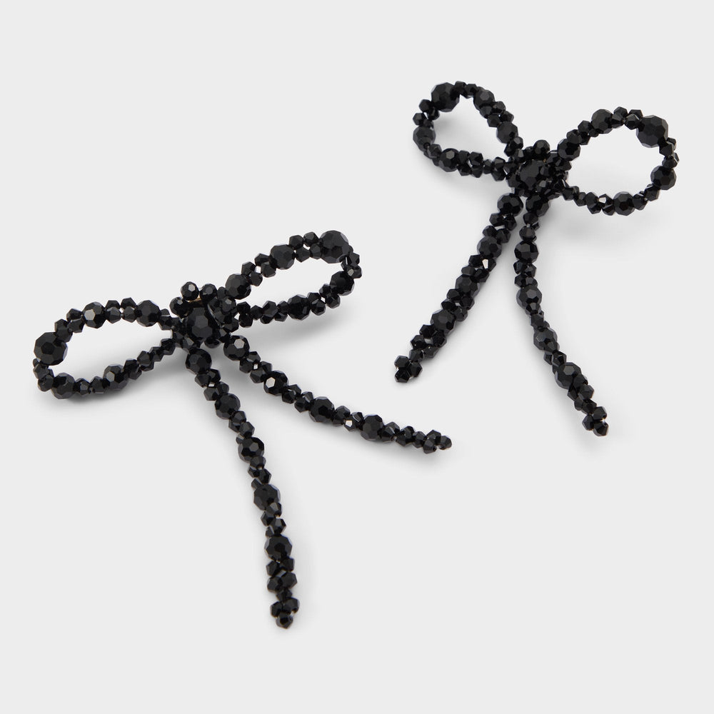 Black Tinsla in Black - Statement earrings | Aldo