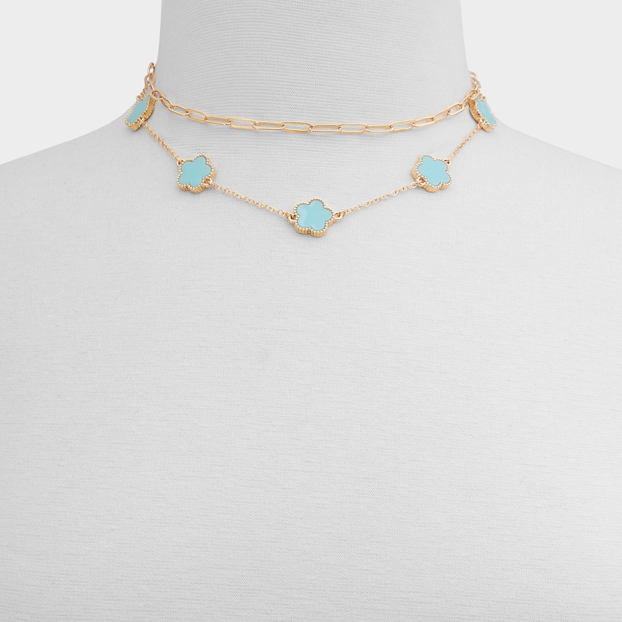 Turquoise Feelinblue Turquoise Women's Necklaces - Layered necklace | Aldo