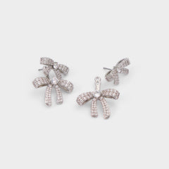 Silver/clear multi Bows in Silver Clear Multi - Earrings | Aldo