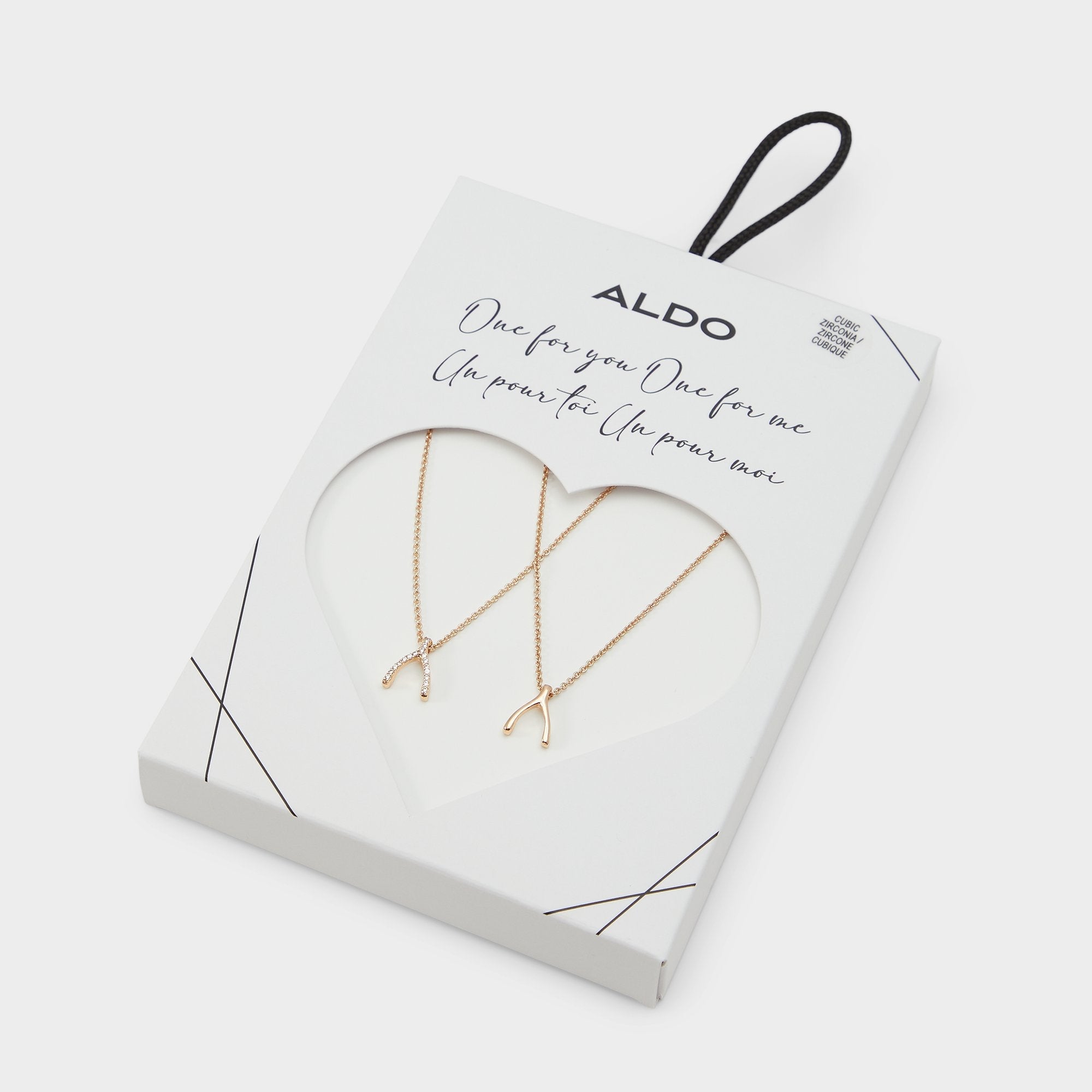 Gold/Clear Multi Makeawish Gold/Clear Multi Women's Necklaces - Gift set | Aldo