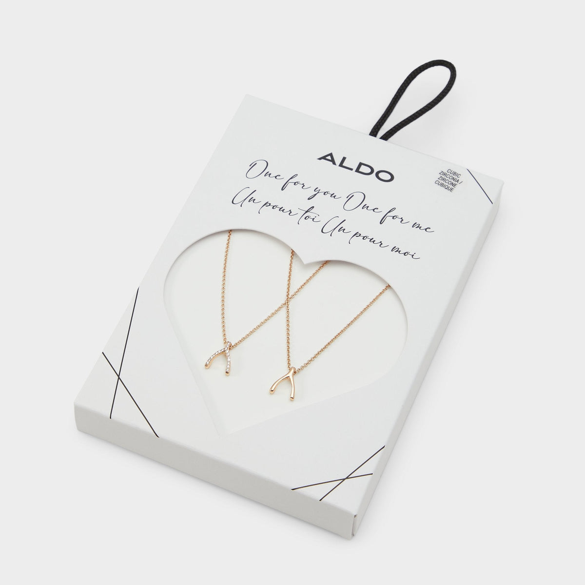 Gold/Clear Multi Makeawish Gold/Clear Multi Women's Necklaces - Gift set | Aldo