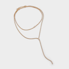 Gold/Clear Multi Alata Gold/Clear Multi Women's Cubic Zirconia - Necklace | Aldo
