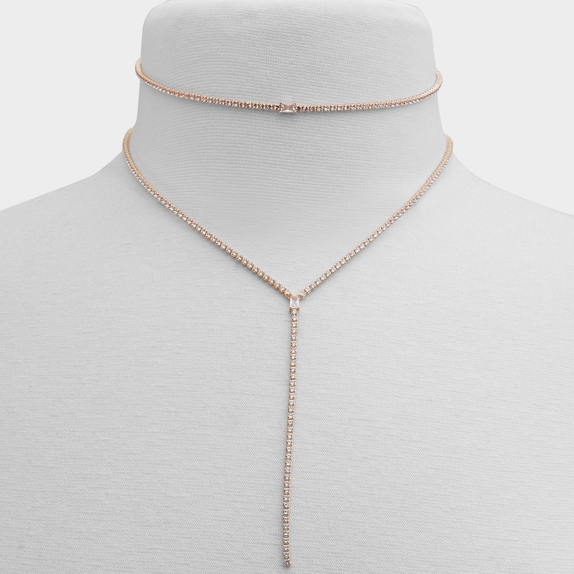 Gold/Clear Multi Alata Gold/Clear Multi Women's Cubic Zirconia - Necklace | Aldo