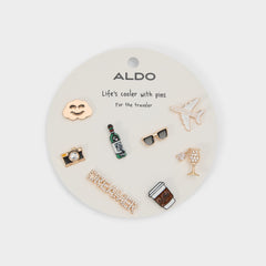Gold/clear multi Traveler Gold/Clear Multi Women's Accessories - Decorative pins | Aldo