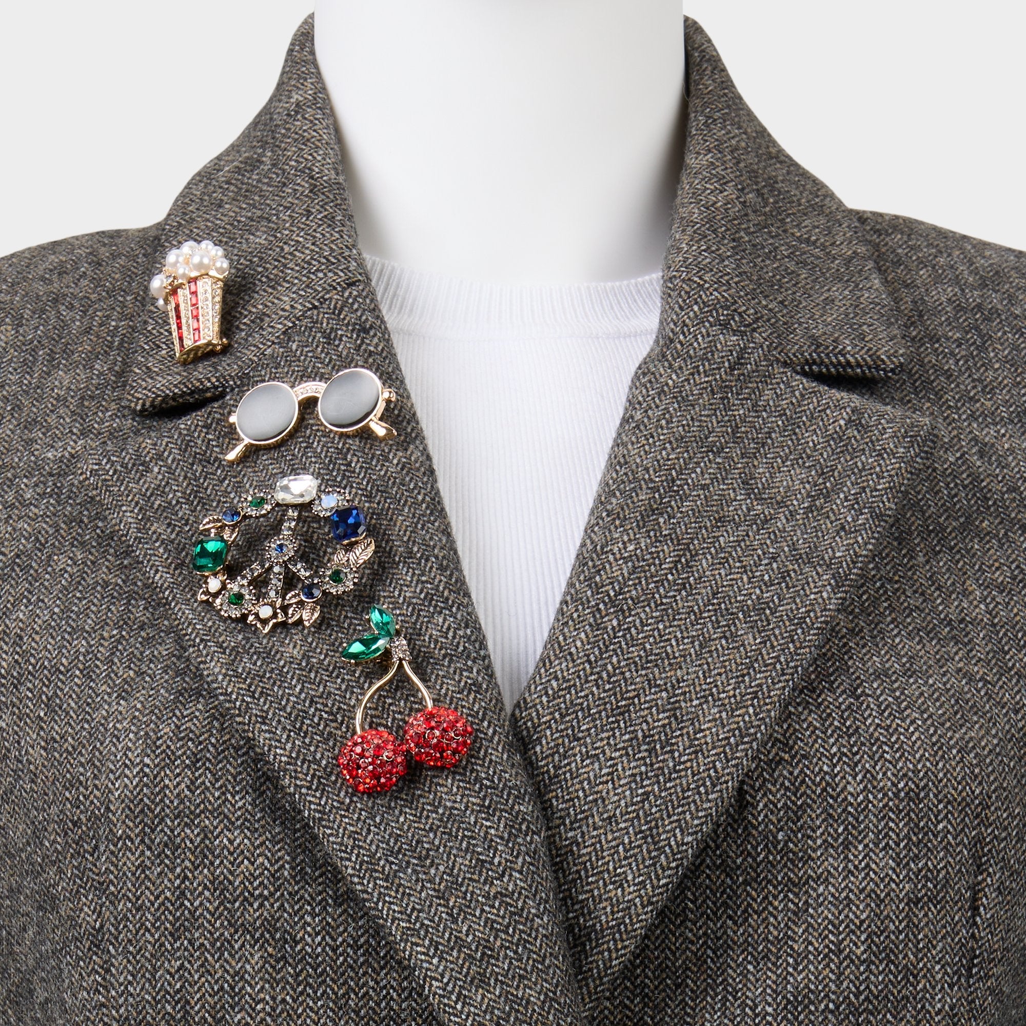 Red Chillvibes in Red - Decorative brooch | Aldo
