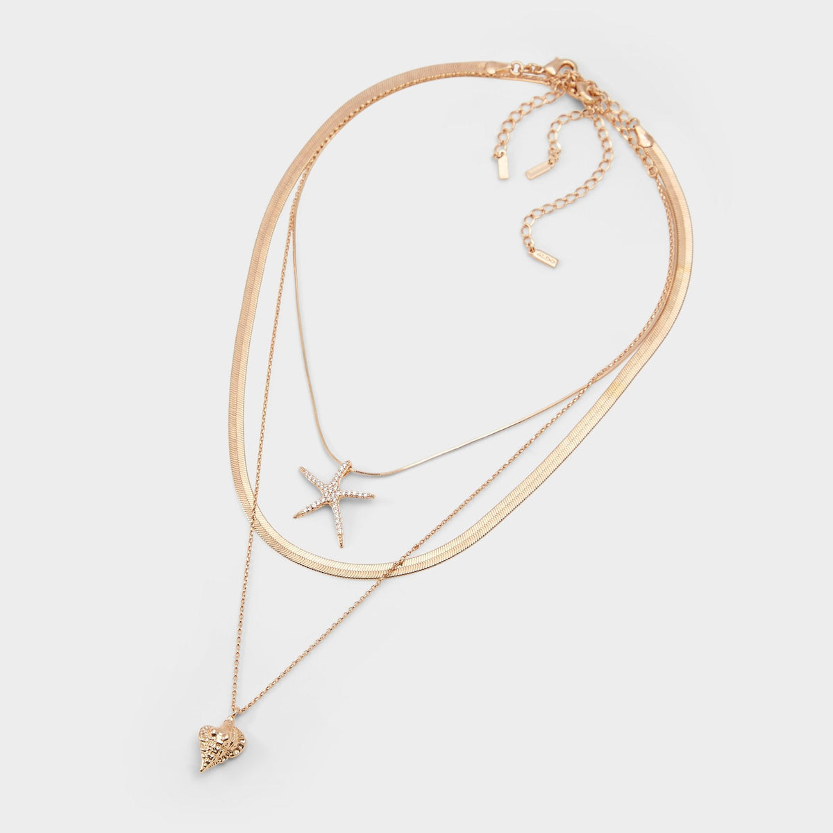 Gold/Clear Multi Seascharms Gold/Clear Multi Women's Necklaces - Layered necklace | Aldo